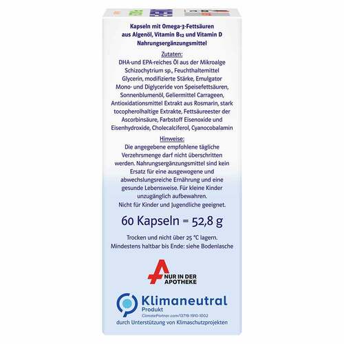 Doppelherz Omega-3 pflanzlich system Kapseln - 4