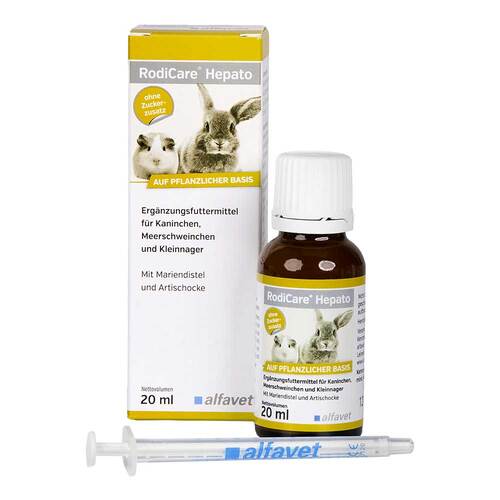 Rodicare Hepato f&uuml;r Kaninchen, Kleinnager und Meerschweinchen - 1