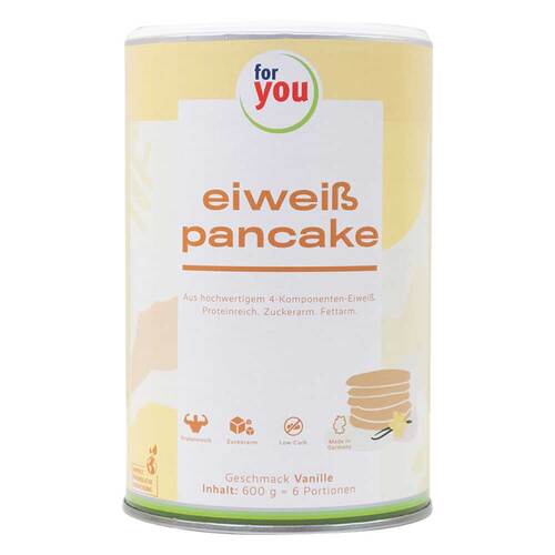 For You Eiwei&szlig; Pancakes Vanille Pulver - 1