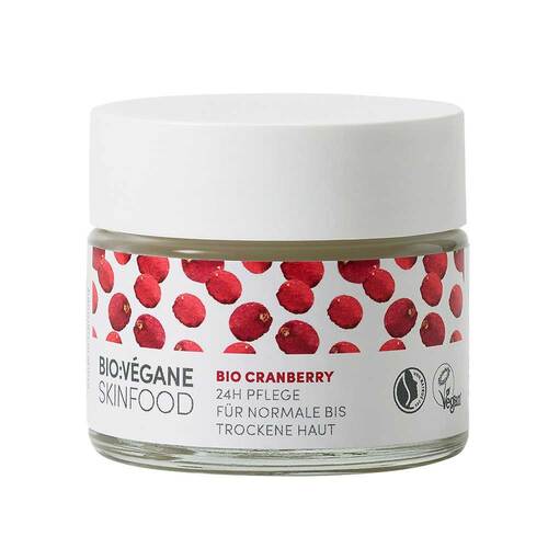 Bio Vegane Moisture Cranberry 24h Pflege Creme - 1