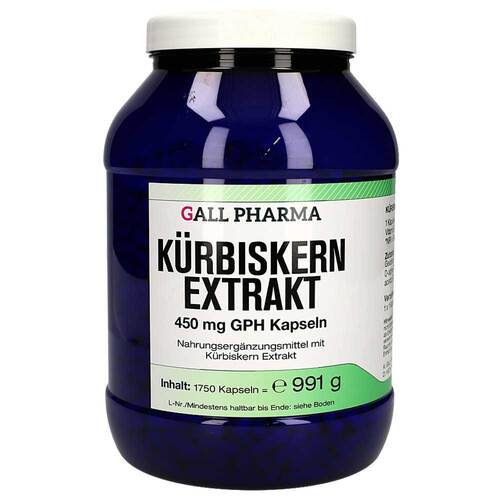 K&uuml;rbiskern Extrakt 450 mg GPH Kapseln - 1