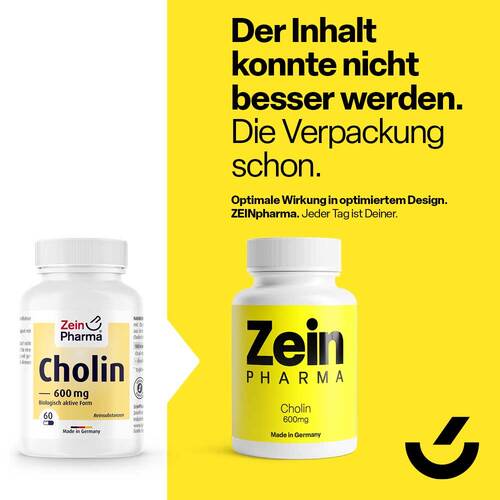 Cholin 600 mg rein aus Bitartrat veg.Kapseln - 3
