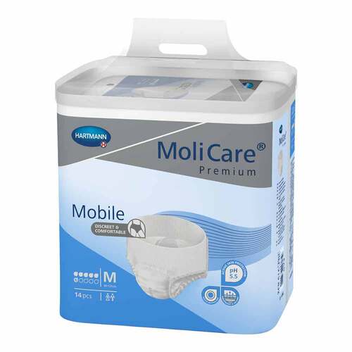 Molicare Premium Mobile 6 Tropfen Gr&ouml;&szlig;e M - 1