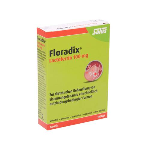 Floradix Lactoferrin 100 mg Kapseln - 1