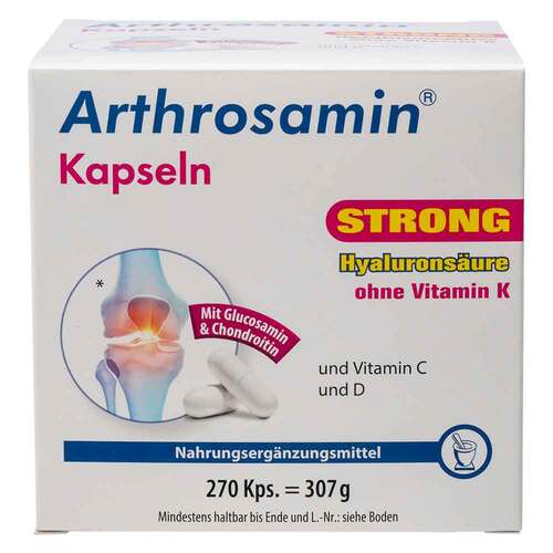 Arthrosamin strong ohne Vitamin K Kapseln - 1