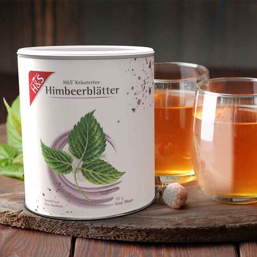 H&S Himbeerbl&auml;tter loser Tee - 2