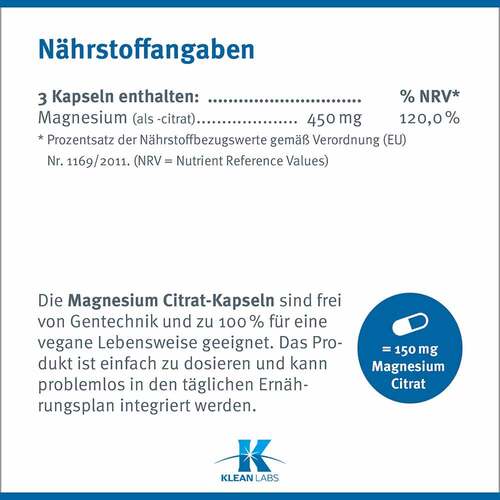 Magnesium Citrat Kapseln - 5