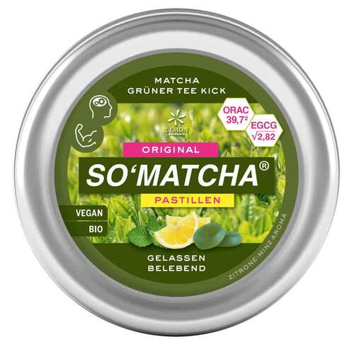 Matcha So`matcha Pastillen Gr&uuml;ntee Minze - 1