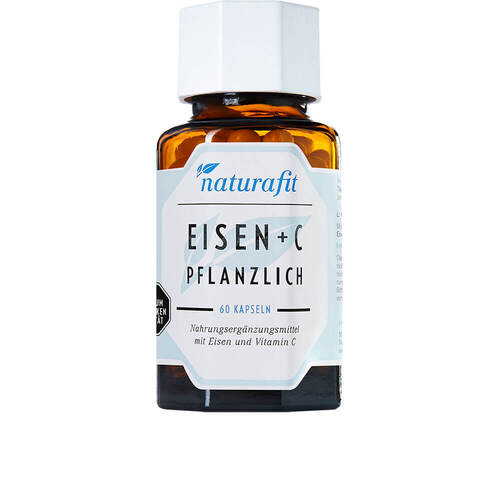 Naturafit Eisen plus C pflanzlich Kapseln - 1