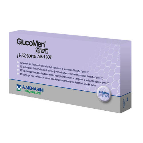 Glucomen areo 2K &szlig;-Ketone Sensor Teststreifen - 1