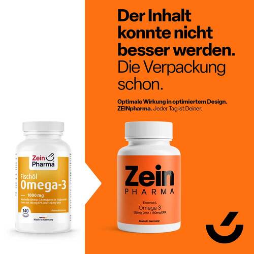 Omega-3 1000 mg Seefisch&ouml;l Softgelkapseln hochdo. - 3