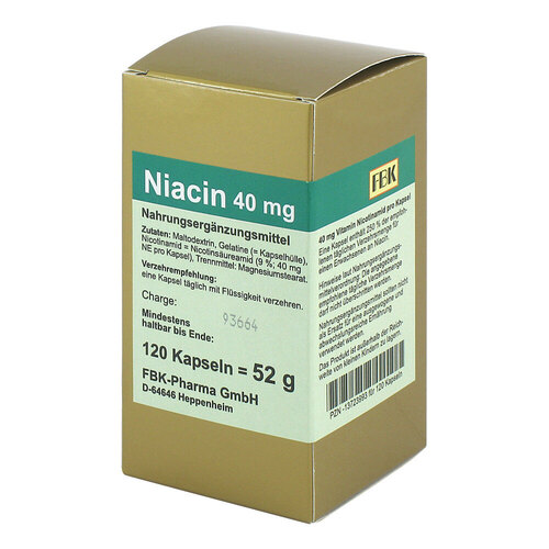Niacin 40 mg pro Kapsel - 1
