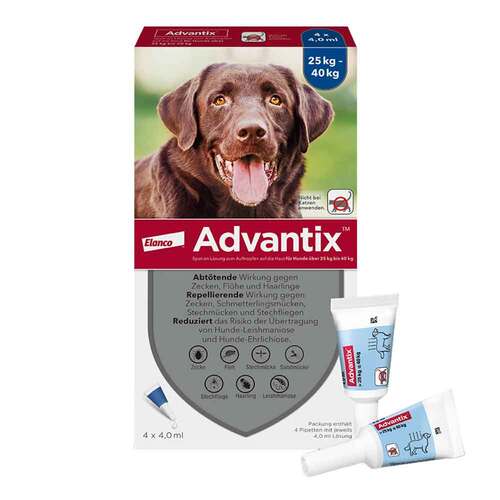 Advantix Spot-on L&ouml;sung Hund 25 - 40 kg - 1