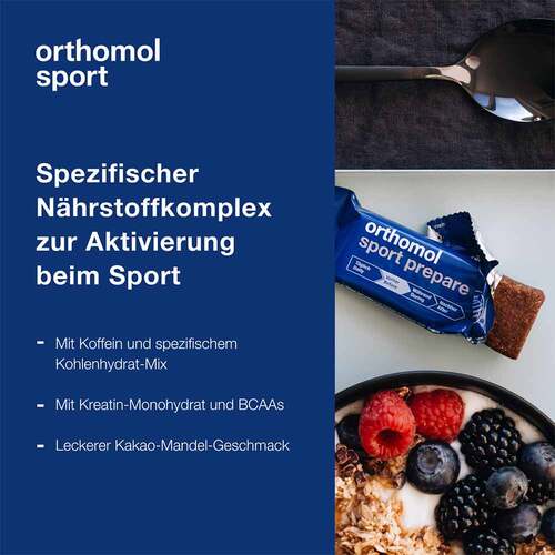 Orthomol Sport Prepare Riegel - 4