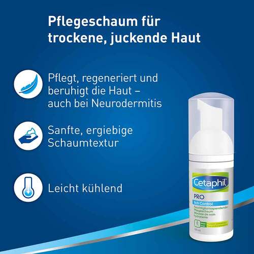 Cetaphil Pro Itch Control feuchtigkeitsspendender Pflegeschaum  - 3