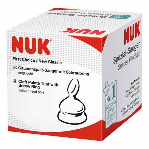 NUK First Choice Gaumenspalt-Sauger - 1