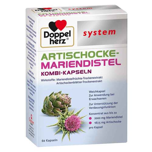 Doppelherz Artischocke-Mariendistel system Weichk. - 1