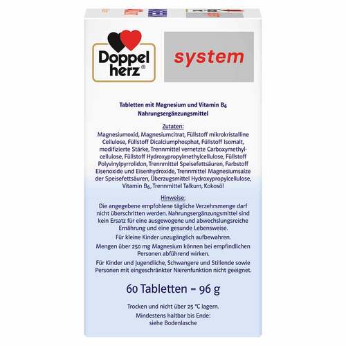 Doppelherz system Magnesium 400 Depot Tabletten - 4