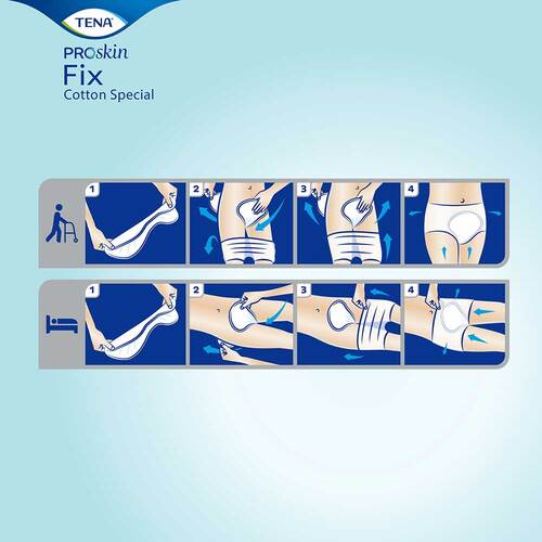 Tena Fix Cotton Special M Fixierhosen - 6