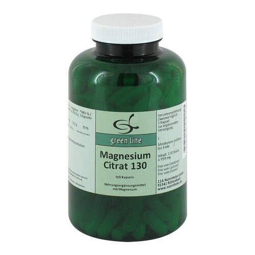 Magnesiumcitrat 130 mg Magnesium Kapseln - 1