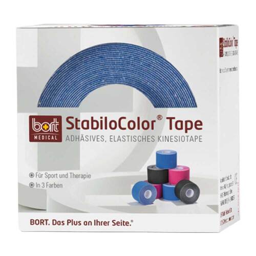 Bort Stabilocolor Tape 5 m blau - 1