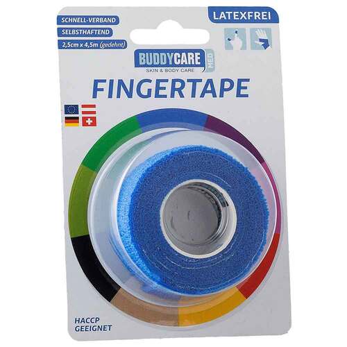 Buddycare Fingertape latexfrei blau - 1