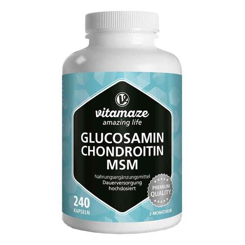 Glucosamin Chondroitin MSM Vitamin C Kapseln  - 1