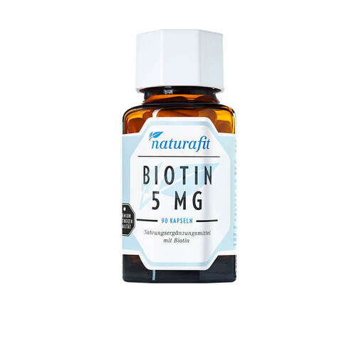 Naturafit Biotin 5 mg Kapseln - 1