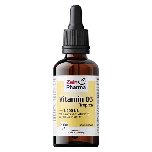 Vitamin D3 Tropfen 1.000 I.E. 2100 Trop.ZeinPharma - 2