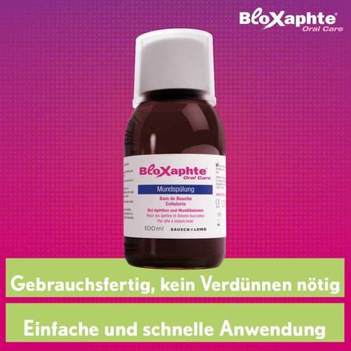 BloXaphte® Oral Care Mundsp&uuml;lung bei Aphthen und Verletzungen im Mund - 7