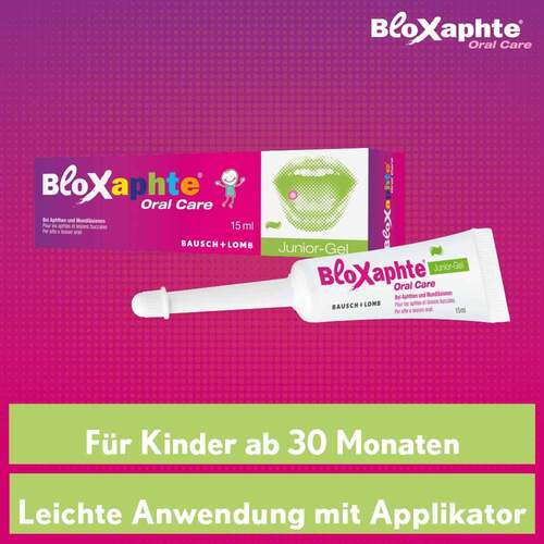 BloXaphte® Oral Care Junior-Gel bei Verletzungen im Mund, f&uuml;r Kinder - 7