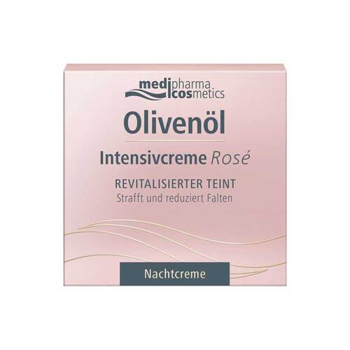 Oliven&ouml;l Intensivcreme Rose Nachtcreme - 2