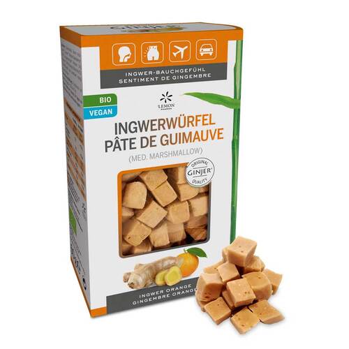 Ingwer Ginjer Ingwerw&uuml;rfel Orange - 1