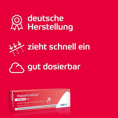 Heparin axicur® 60.000 I.E. Gel - 5