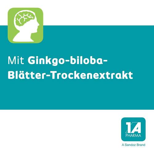 Ginkgo – 1 A Pharma®  240 mg Filmtabletten - 4