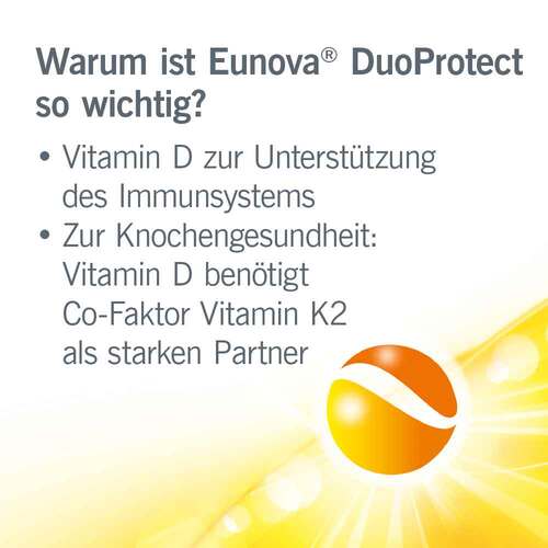 Eunova Duoprotect D3 + K2 2000 I.E. / 80 µg Kapseln - 3