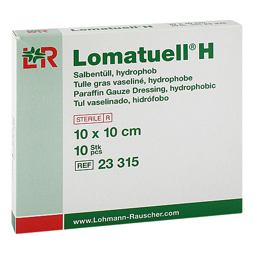 Lomatuell H Salbent&uuml;ll 10x10 cm steril - 1