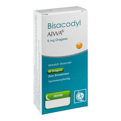 Bisacodyl AIWA 5 mg magensaftresistente Tabletten - 1