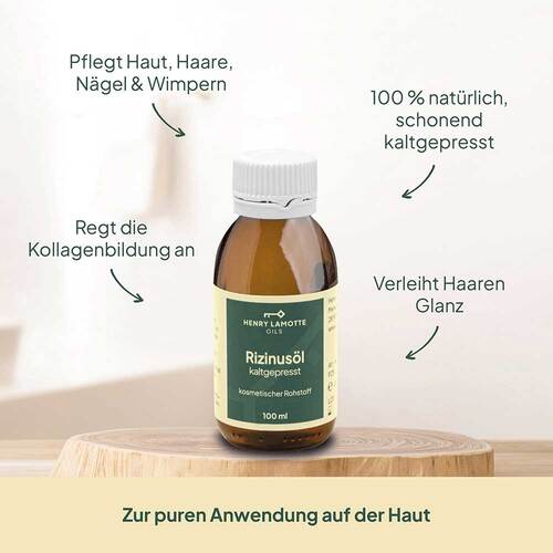 Rizinus&ouml;l kaltgepresst kosmetischer Rohstoff - 3
