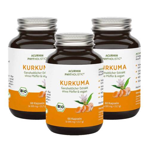 Acurmin Phytholistic Bio-Curcuma-Extrakt Kapseln - 1