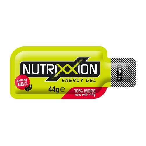 Nutrixxion Energy Gel Lakritz mit Koffein 40 mg - 1