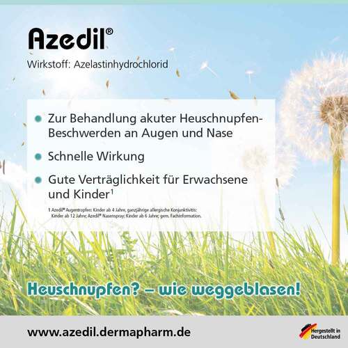 Azedil® mit Azelastin Kombipackung  - 3