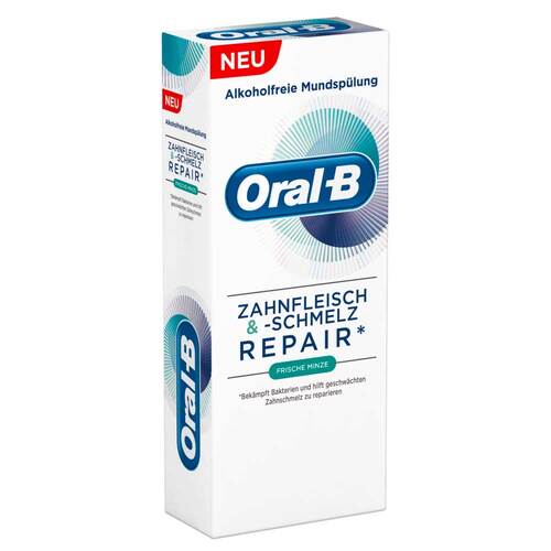 ORAL B Zahnfleisch &amp; -schmelz Mundsp&uuml;l.ext.frisch - 1