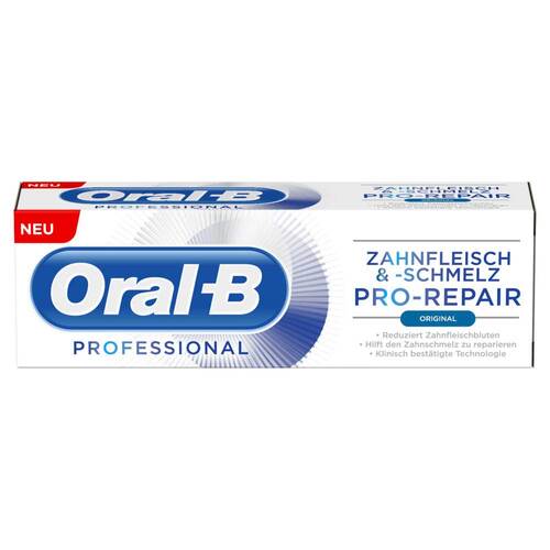 ORAL B Professional Zahnfleisch &amp; -schmelz Zahncreme  - 1