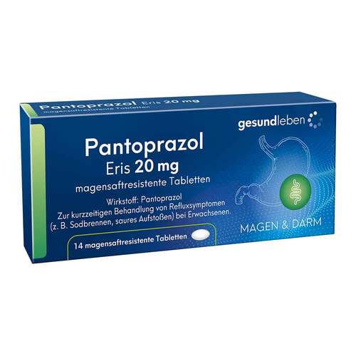 Pantoprazol Eris 20 mg magensaftresistent Tabletten - 1