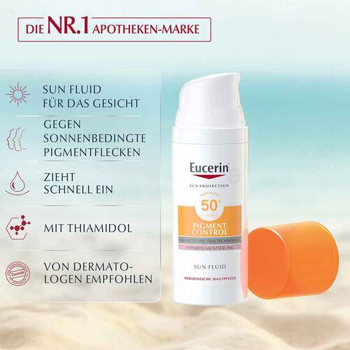 Eucerin Sun Fluid Pigment Control LSF 50 +  - 3