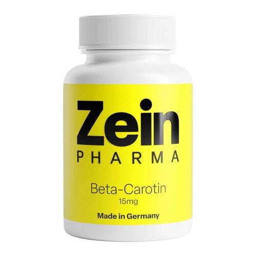 Beta Carotin Natural 15 mg Zeinpharma Weichkapseln - 1