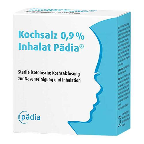 Kochsalz 0,9% Inhalat P&auml;dia Ampullen - 1