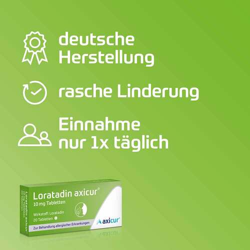 Loratadin axicur® 10 mg Tabletten - 5