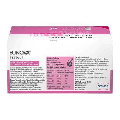 Eunova B12 Plus L&ouml;sung zum Einnehmen - 2